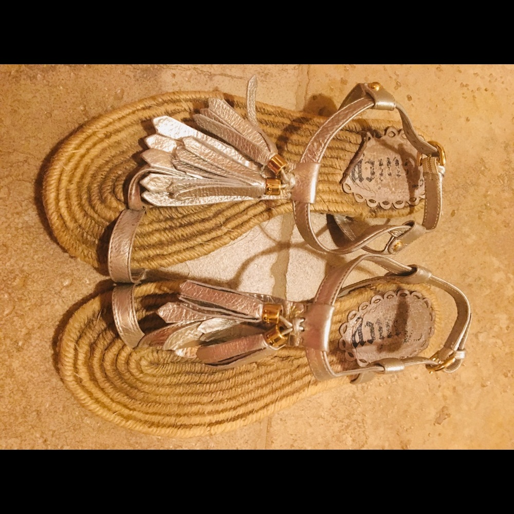 Authentic juicy couture gladiator sandals